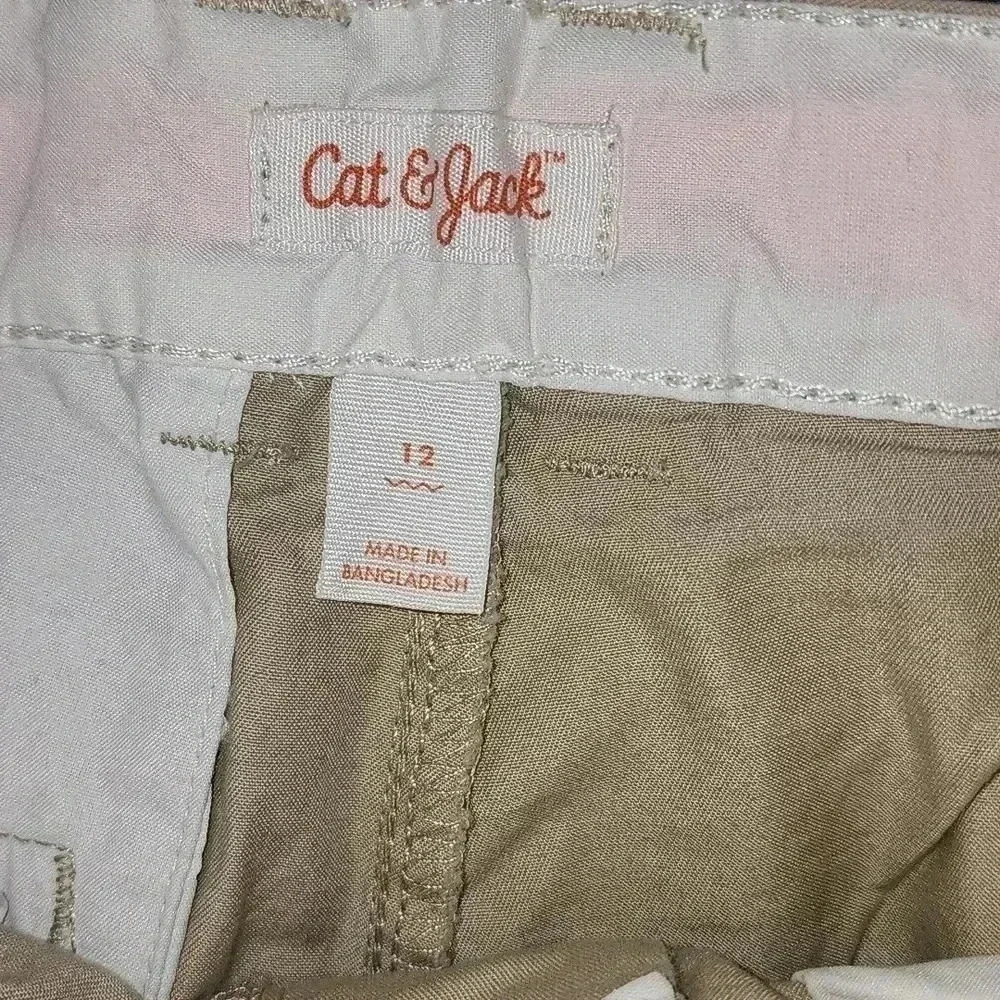 Cat & Jack Boys Size 12 Adjustable Waist shorts - Picture 3 of 3
